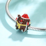 925 Silver Christmas Charm Pendant for Bracelet DIY