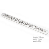 Christmas Stainless Steel Cuff Bangle Engrave Cartoon Figures Bracelet