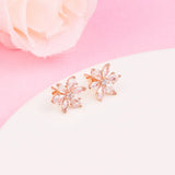 Christmas Girl Sterling Silver Stud Earrings Atacado Body Spring Gift