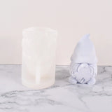 Christmas Gnome Candle Mold - Silicone Mold for Candle, Soap, Plaster Ornaments