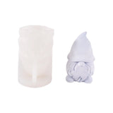 Christmas Gnome Candle Mold - Silicone Mold for Candle, Soap, Plaster Ornaments
