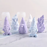 Christmas Gnome Candle Mold for Holiday Decorations