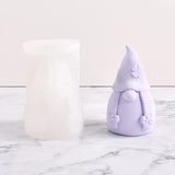 Christmas Gnome Candle Mold for Holiday Decorations