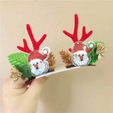 Christmas Antlers Hairpin for Girls Holiday Headwear