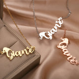Christmas Deer Necklaces Stainless Steel Pendant for Women