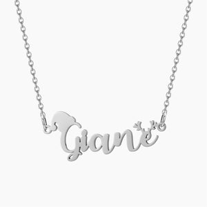 Christmas Deer Necklaces Stainless Steel Pendant for Women