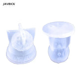 Christmas Hat Snowman Ornament Silicone Mold for Home Decor