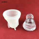 Christmas Hat Snowman Ornament Silicone Mold for Home Decor