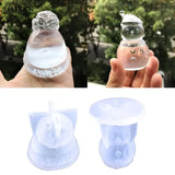 Christmas Hat Snowman Ornament Silicone Mold for Home Decor
