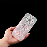 Christmas Snowflake Ornament Mold Resin Craft DIY Pendants