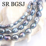Baroque Potato Natural Freshwater Pearl Beads Strand 14inch