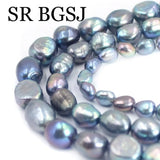 Baroque Potato Natural Freshwater Pearl Beads Strand 14inch