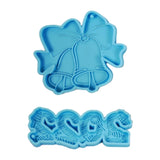 Christmas Keychain Epoxy Resin Mold DIY Crafts Jewelry Necklace
