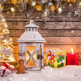 Christmas Lantern Epoxy Resin Mold Xmas Hanging Lamp Silicone Mould