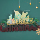 Christmas Letter Listing Decoration Mold for Diy Crafts