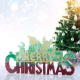 Christmas Listing Decoration Mold Epoxy Resin Jewelry Mold
