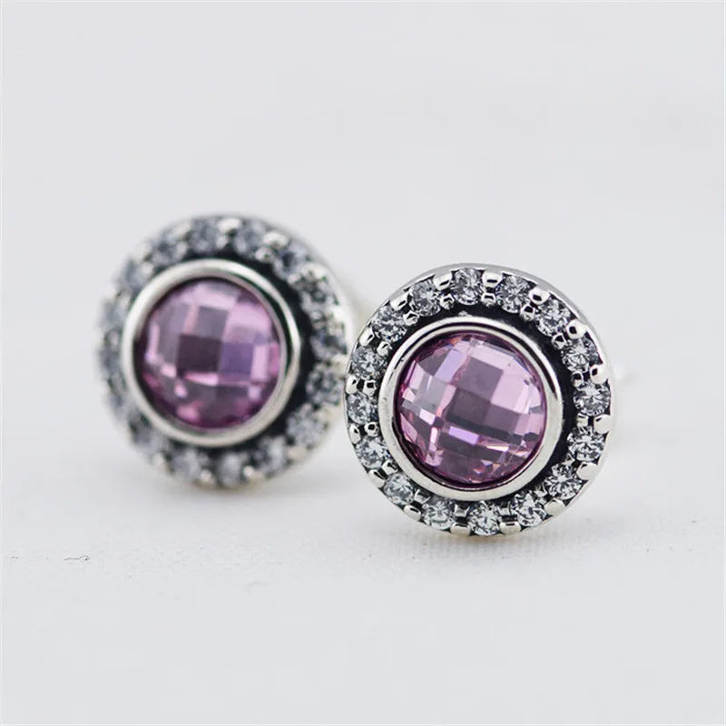925 Sterling Silver Anime Couple Stud Earrings for Women