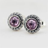 925 Sterling Silver Anime Couple Stud Earrings for Women
