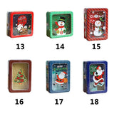 Christmas Merry Candy Box Gift Packaging Tin Box Container