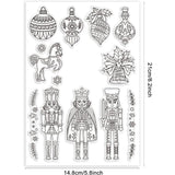 Christmas Nutcracker Pattern Decoration Clear Stamps
