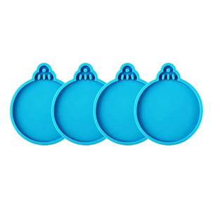 Christmas Ornament Molds Silicone Resin Mold Keychain