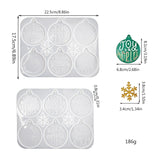 Snowflake Resin Mold for Ornament DIY Craft Supplies