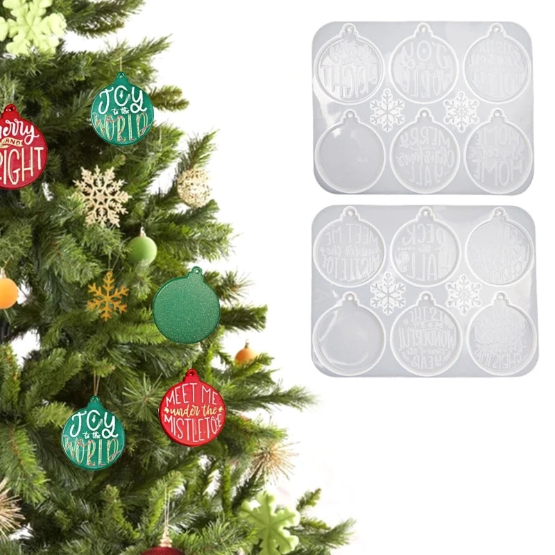 Snowflake Resin Mold for Ornament DIY Craft Supplies
