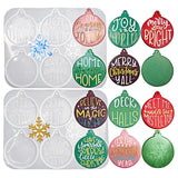 Snowflake Resin Mold for Ornament DIY Craft Supplies