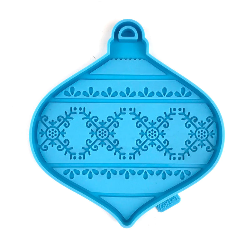 Christmas Pendant Silicone Mould DIY Light Bulb Ball Keychain Epoxy Jewelry