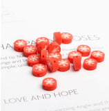 Christmas Polymer Clay Beads for DIY Jewelry Making