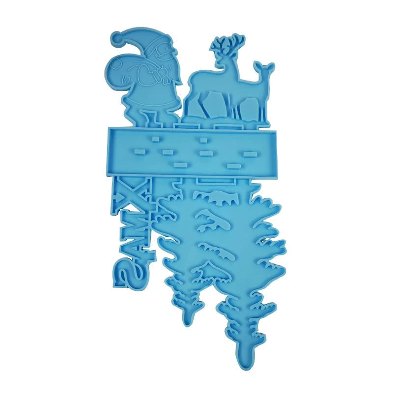 Christmas Resin Mould Jewelry Making Mold Xmas Decoration Gift