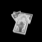 Santa Claus Resin Mold for Soap Making DIY Clay Molds Tools