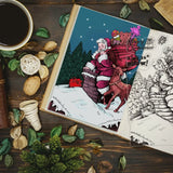 Christmas Santa Claus Stamps Silicone Clear Stamp