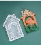 Christmas Santa Claus Tree Elk Silicone Mold for Resin Jewelry Making