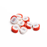 Christmas Santa Clay Beads for DIY Jewelry Making