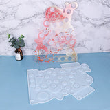 Santa Claus Coaster Mold Epoxy Resin Moulds