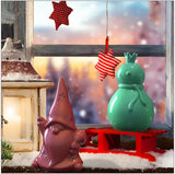 Christmas Series Snowman Santa Claus Epoxy Resin Mold Handcraft