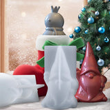 Christmas Series Snowman Santa Claus Epoxy Resin Mold Handcraft