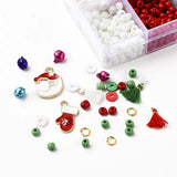 Polymer Clay Glass Beads Pendant Set for DIY Jewelry Making