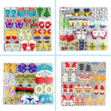 Christmas Silicone Epoxy Mold DIY Christmas Tree Candy Bell Pendant Key Chain