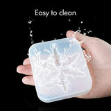 Christmas Silicone Mold Bead Campanula Snowflakes for DIY Casting Pendants