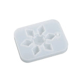 Christmas Silicone Mold Bead Campanula Snowflakes for DIY Casting Pendants