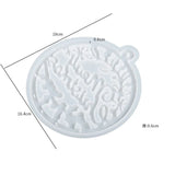 Christmas Silicone Mold Bead Campanula Snowflakes for DIY Casting Pendants