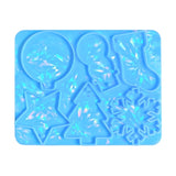 Christmas Silicone Mold for DIY Ornaments Snowman Resin Mold
