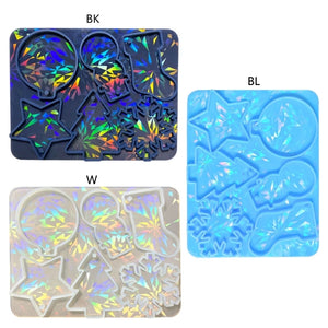 Christmas Silicone Mold for DIY Ornaments Snowman Resin Mold