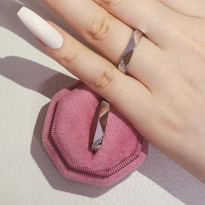 Christmas Silver Band Men Rings Wedding Engagement Love Jewelry