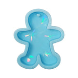 Christmas Sock Mold Holographic Xmas Tree Resin Mold