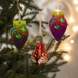 Christmas Sock Mold Holographic Xmas Tree Resin Mold