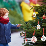 Sublimation Blank Pendant Christmas Ornaments for DIY Decor Craft