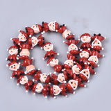 Christmas Lampwork Beads Santa/Snowman/Tree/Hat For Bracelet DIY